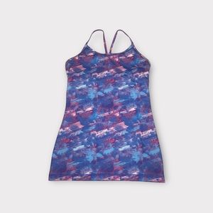 Ivivva By Lululemon Power Y Tumblin Racerback Space Dye Tank Top